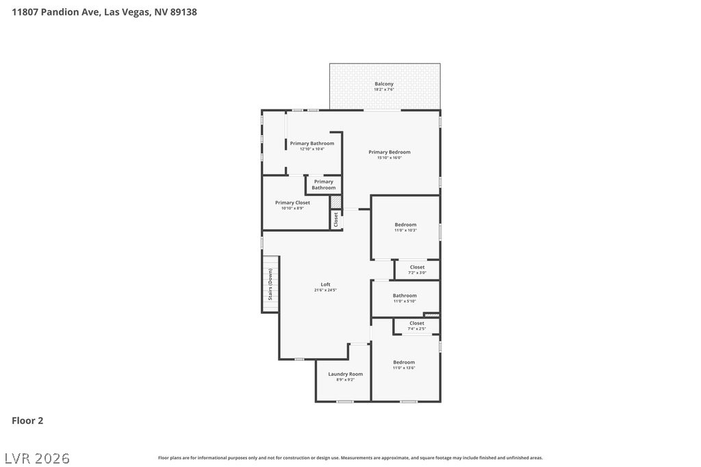 11807 Pandion Avenue Las Vegas NV 89138