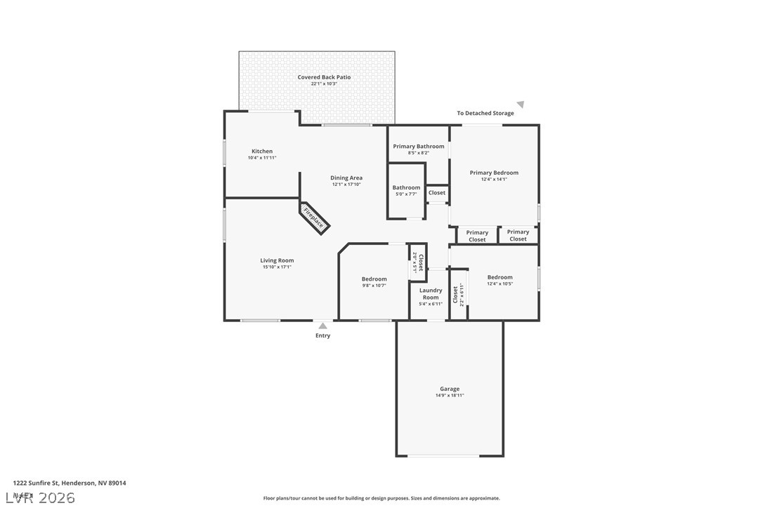 1222 Sunfire Street Henderson NV 89014