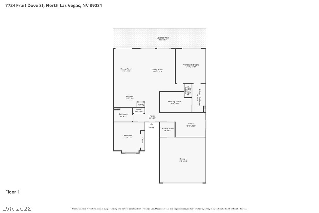 7724 Fruit Dove Street North Las Vegas NV 89084