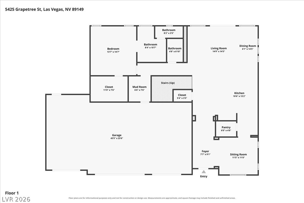 5425 Grapetree Street Las Vegas NV 89149