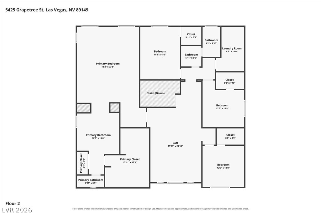 5425 Grapetree Street Las Vegas NV 89149