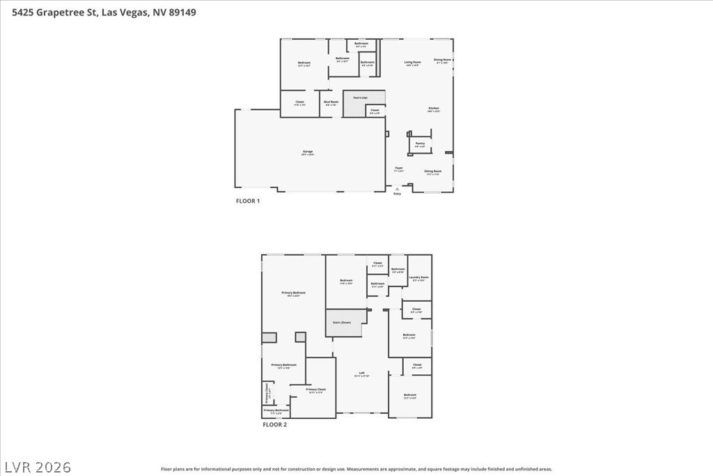 5425 Grapetree Street Las Vegas NV 89149