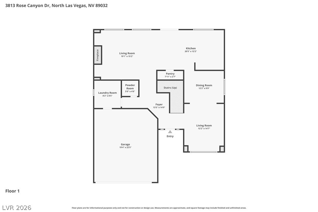 3813 Rose Canyon Drive North Las Vegas NV 89032