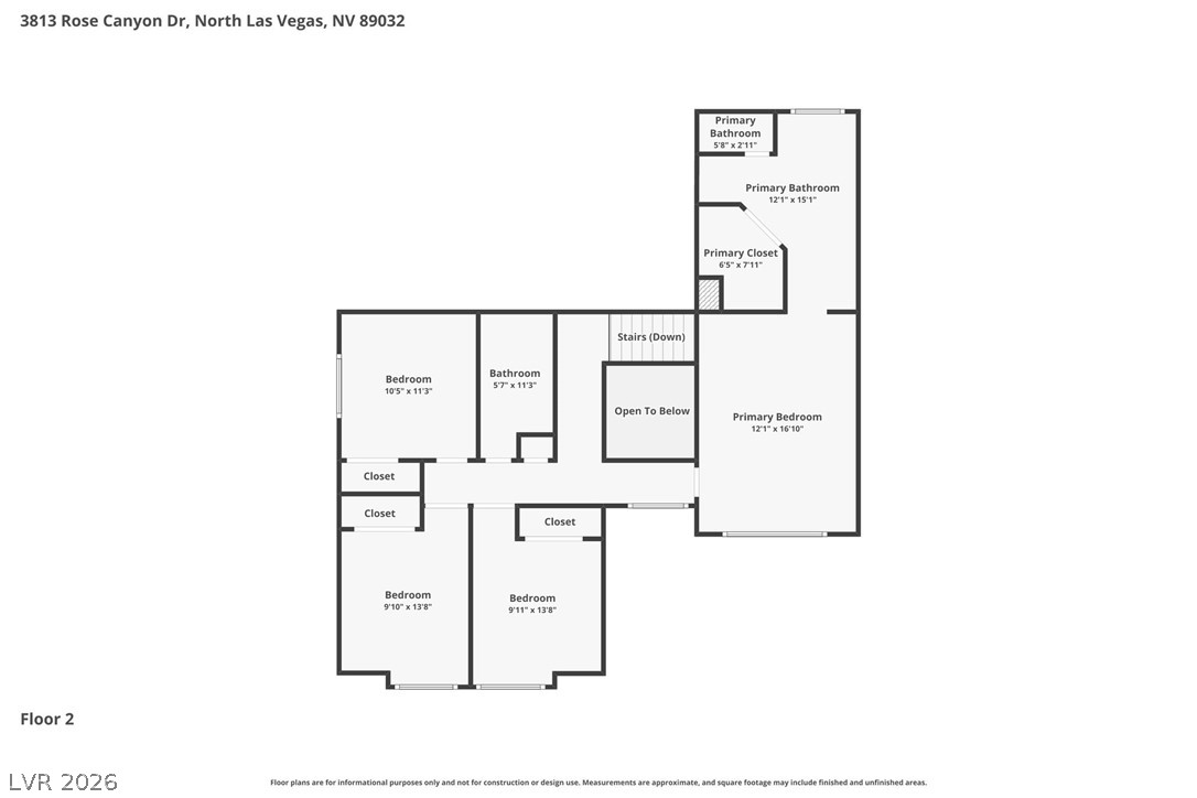 3813 Rose Canyon Drive North Las Vegas NV 89032