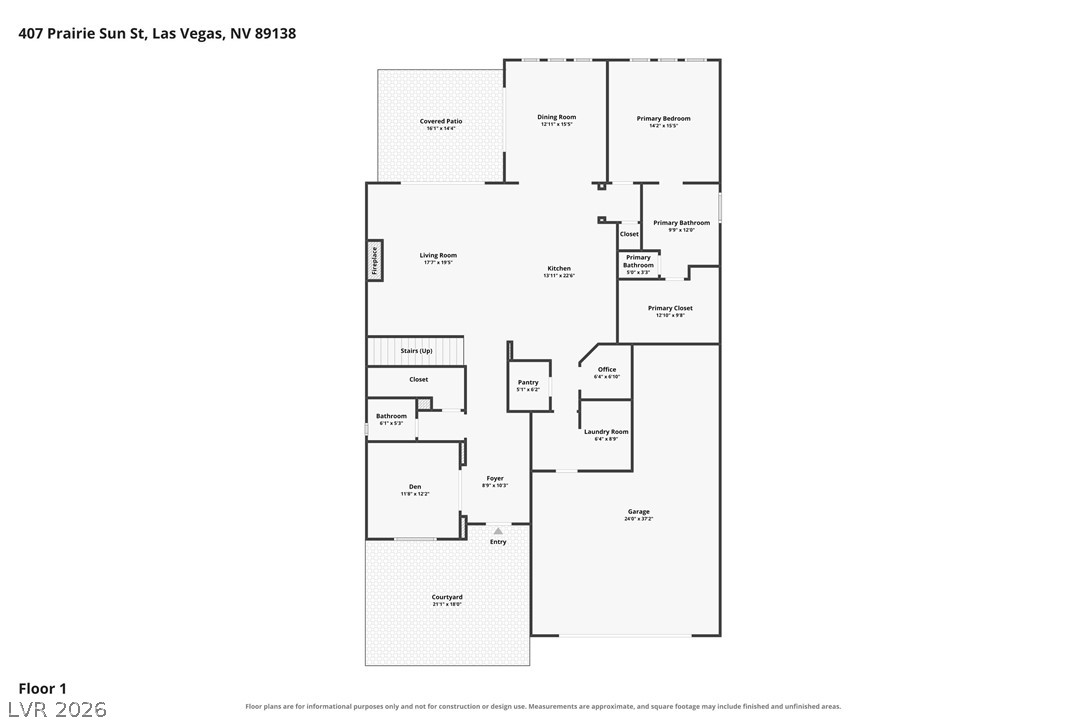 407 Prairie Sun Street Las Vegas NV 89138