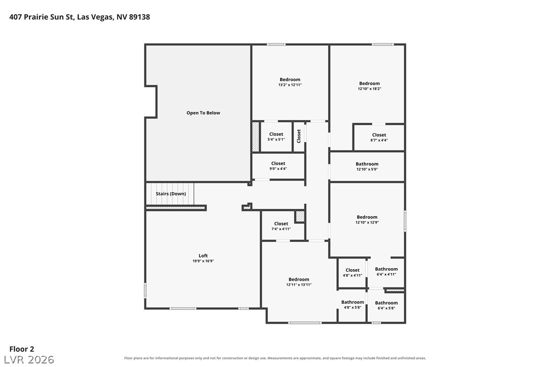 407 Prairie Sun Street Las Vegas NV 89138