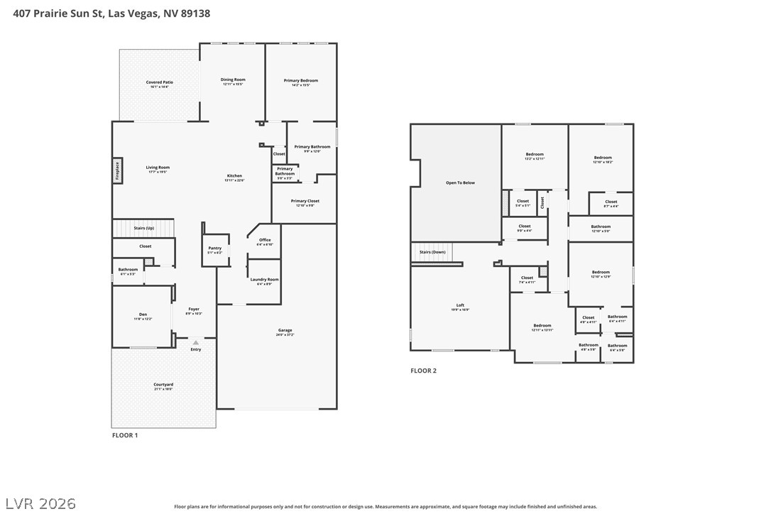 407 Prairie Sun Street Las Vegas NV 89138