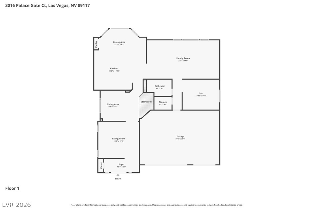 3016 Palace Gate Court Las Vegas NV 89117