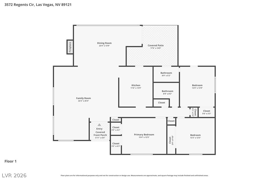 3572 Regents Circle Las Vegas NV 89121