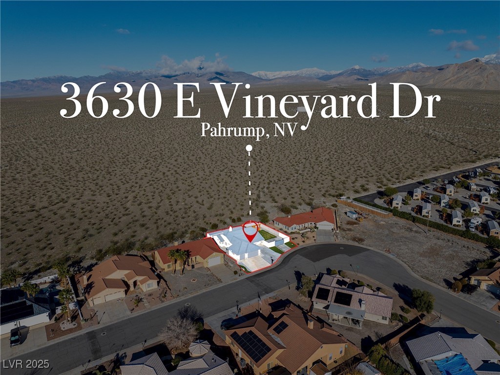 3630 East Vineyard Drive Pahrump NV 89048
