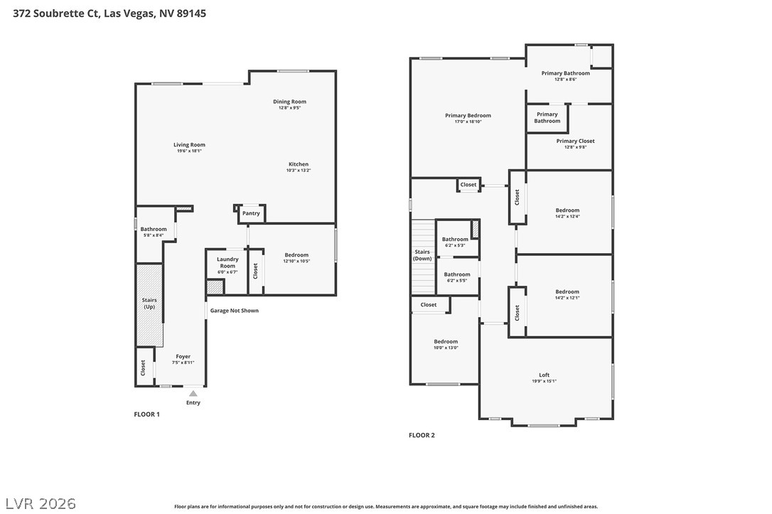 372 Soubrette Court Las Vegas NV 89145