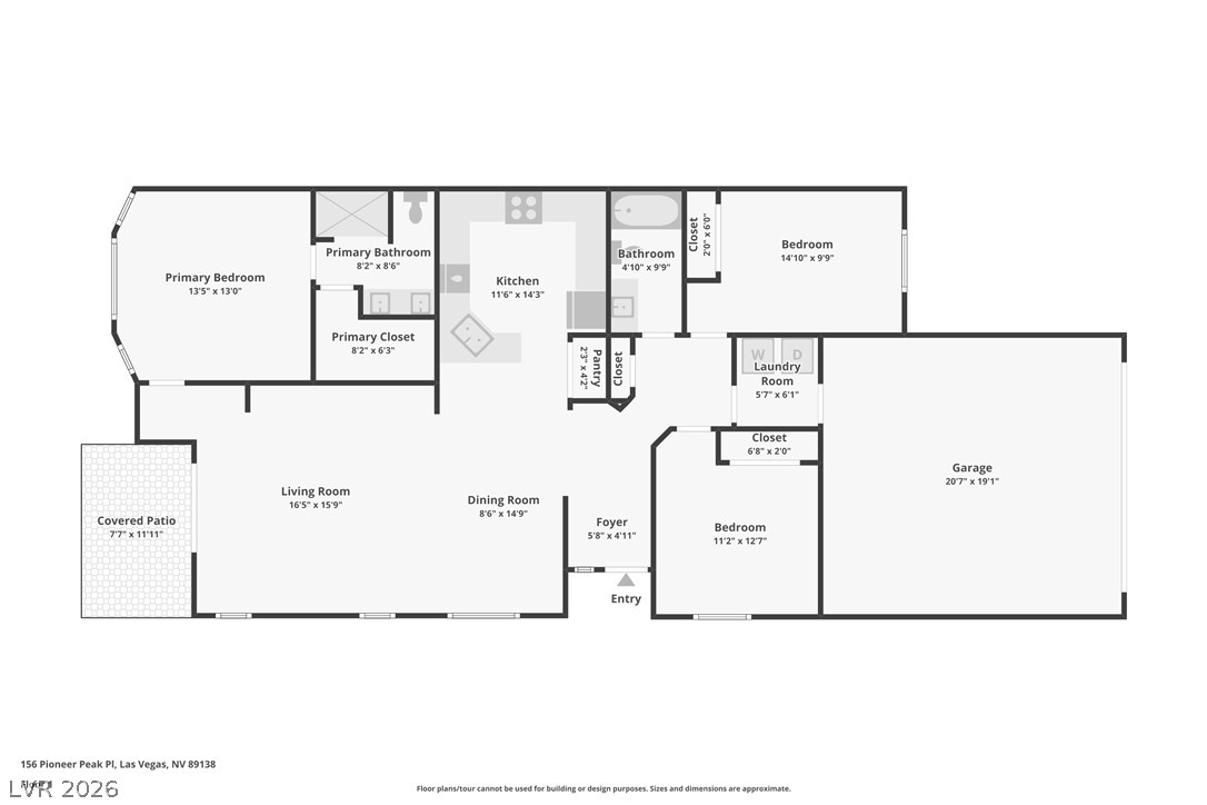 156 Pioneer Peak Place Las Vegas NV 89138