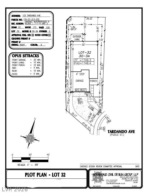 123 Tardando Avenue Henderson NV 89015