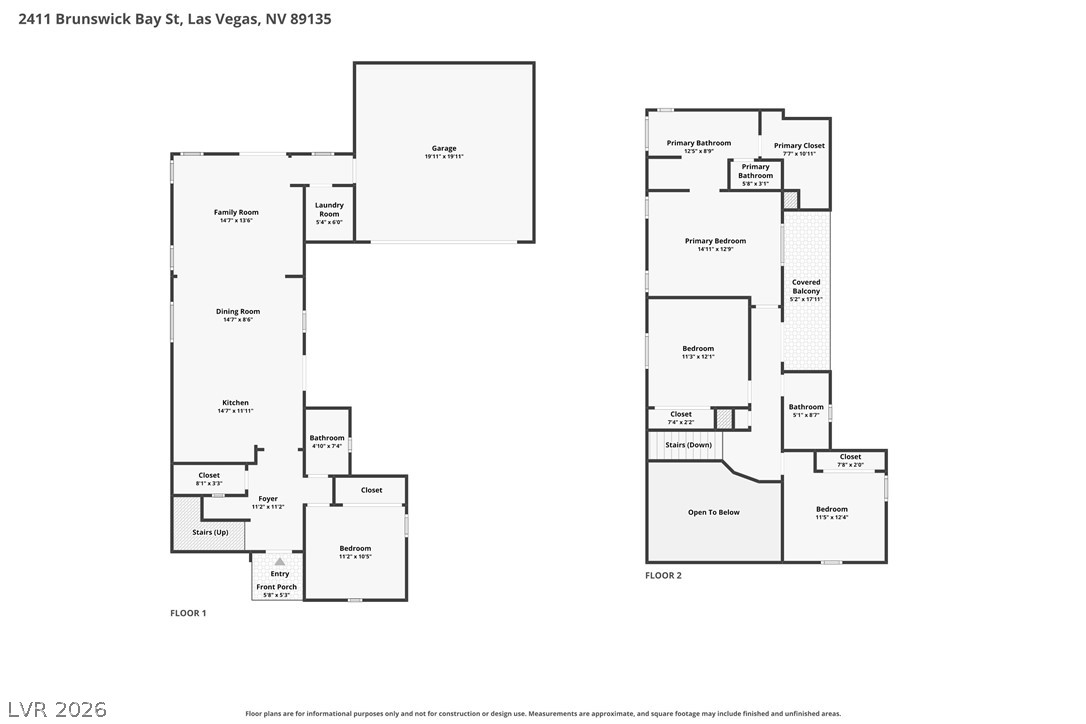 2411 Brunswick Bay Street Las Vegas NV 89135