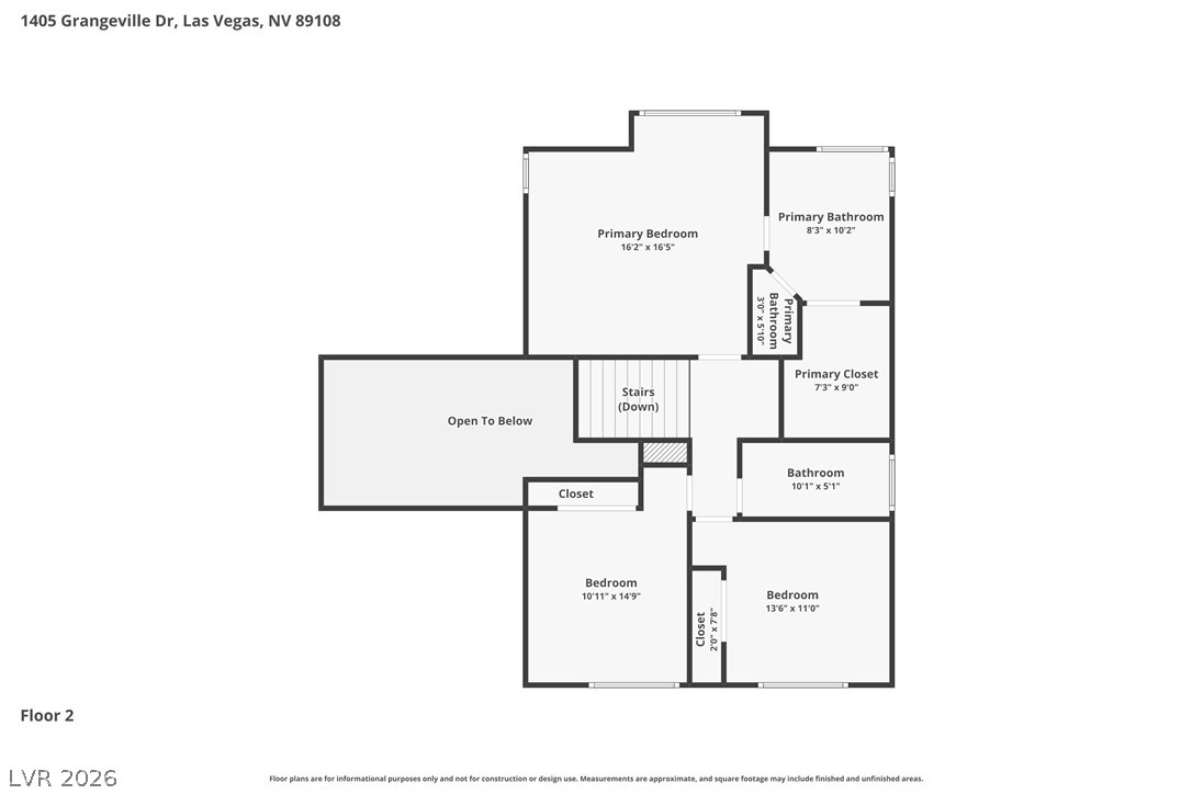 1405 Grangeville Drive Las Vegas NV 89108