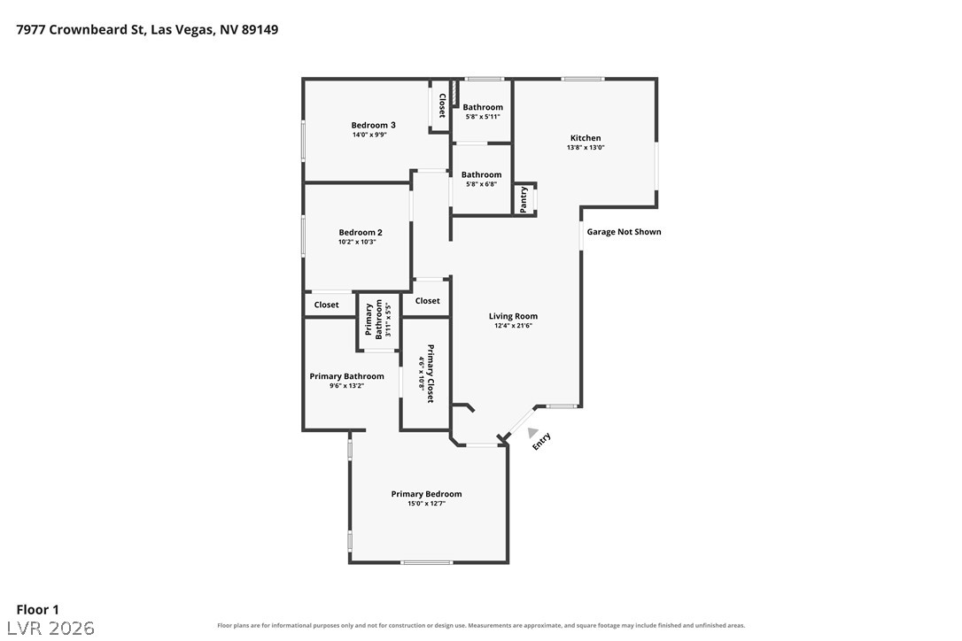 7977 Crownbeard Street Las Vegas NV 89149