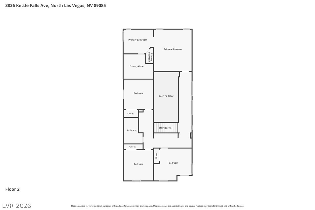 3836 Kettle Falls Avenue North Las Vegas NV 89085