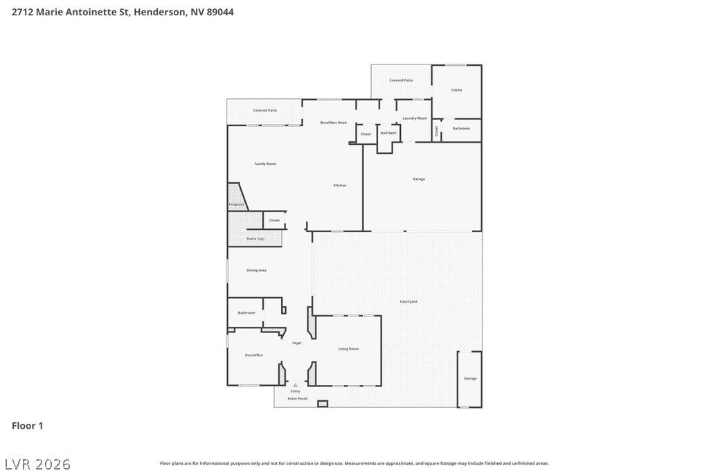 2712 Marie Antoinette Street Henderson NV 89044