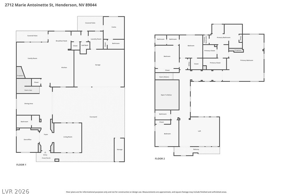 2712 Marie Antoinette Street Henderson NV 89044