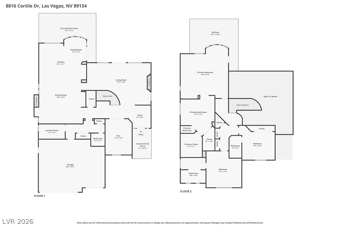 8816 Cortile Drive Las Vegas NV 89134