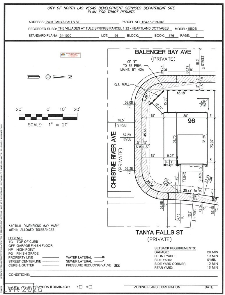 7401 Tanya Falls Street North Las Vegas NV 89084