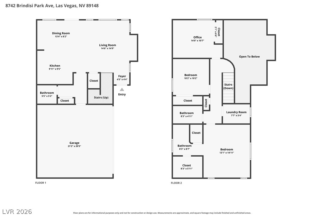 8742 Brindisi Park Avenue Las Vegas NV 89148
