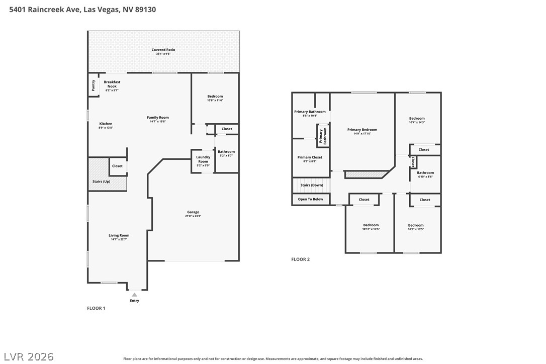 5401 Raincreek Avenue Las Vegas NV 89130