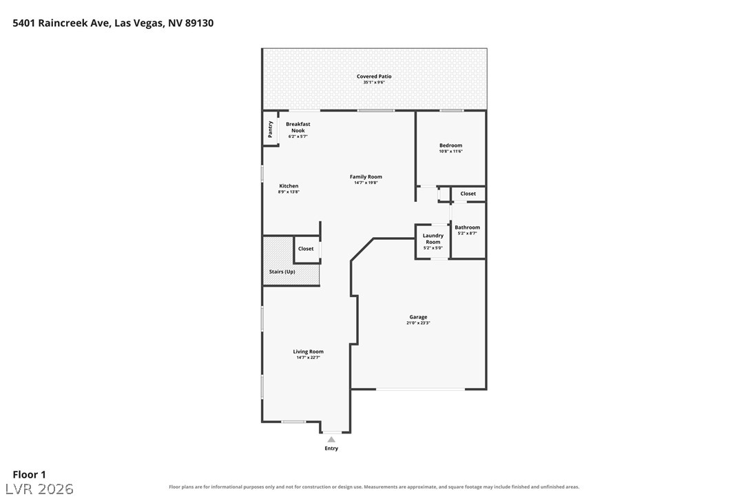 5401 Raincreek Avenue Las Vegas NV 89130