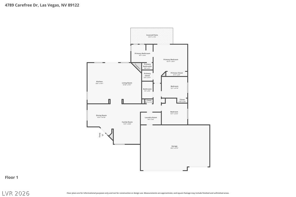 4789 Carefree Drive Las Vegas NV 89122