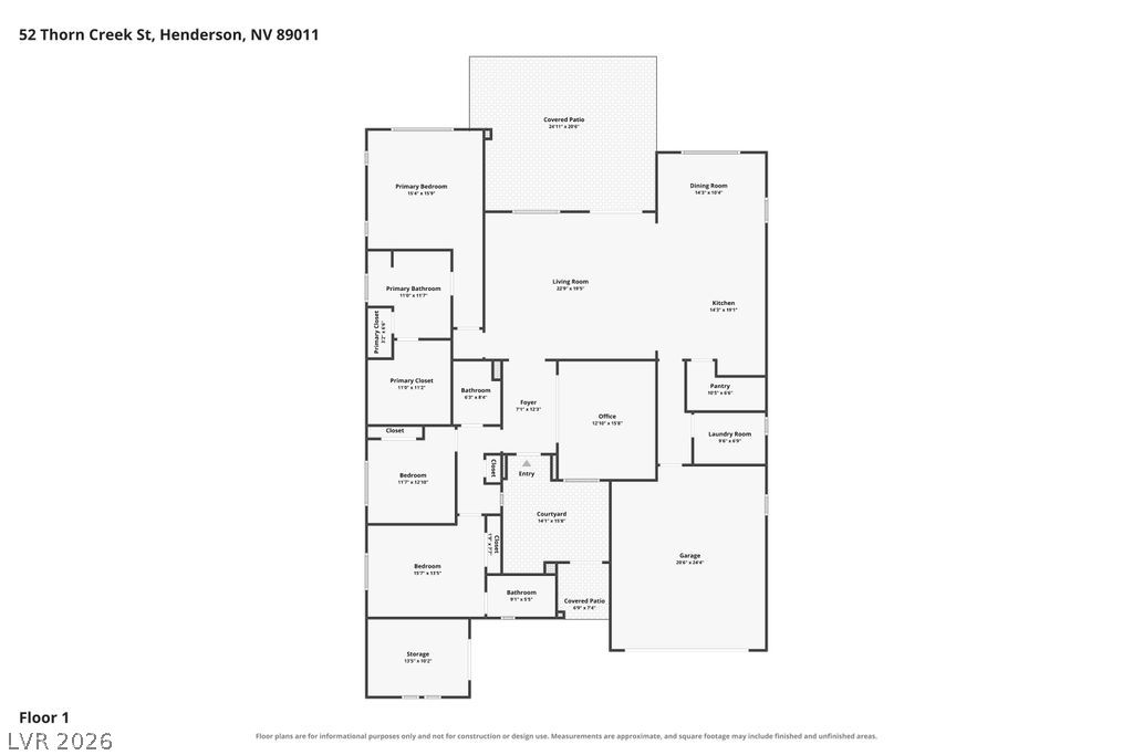 52 Thorn Creek Street Henderson NV 89011