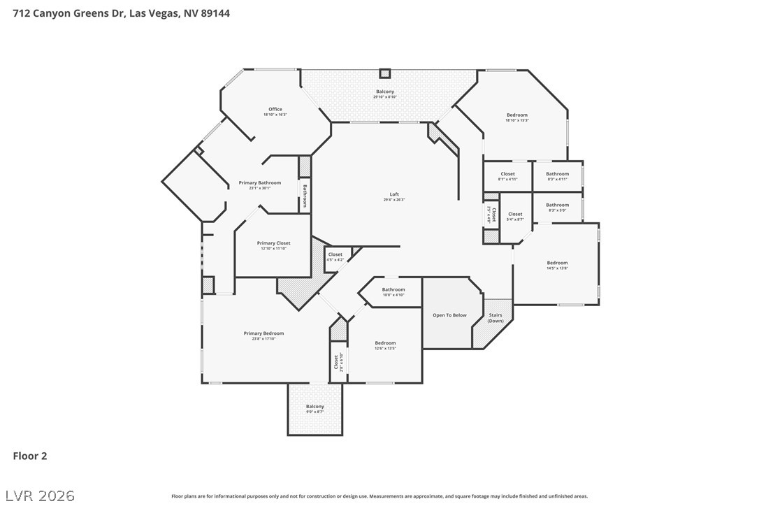 712 Canyon Greens Drive Las Vegas NV 89144