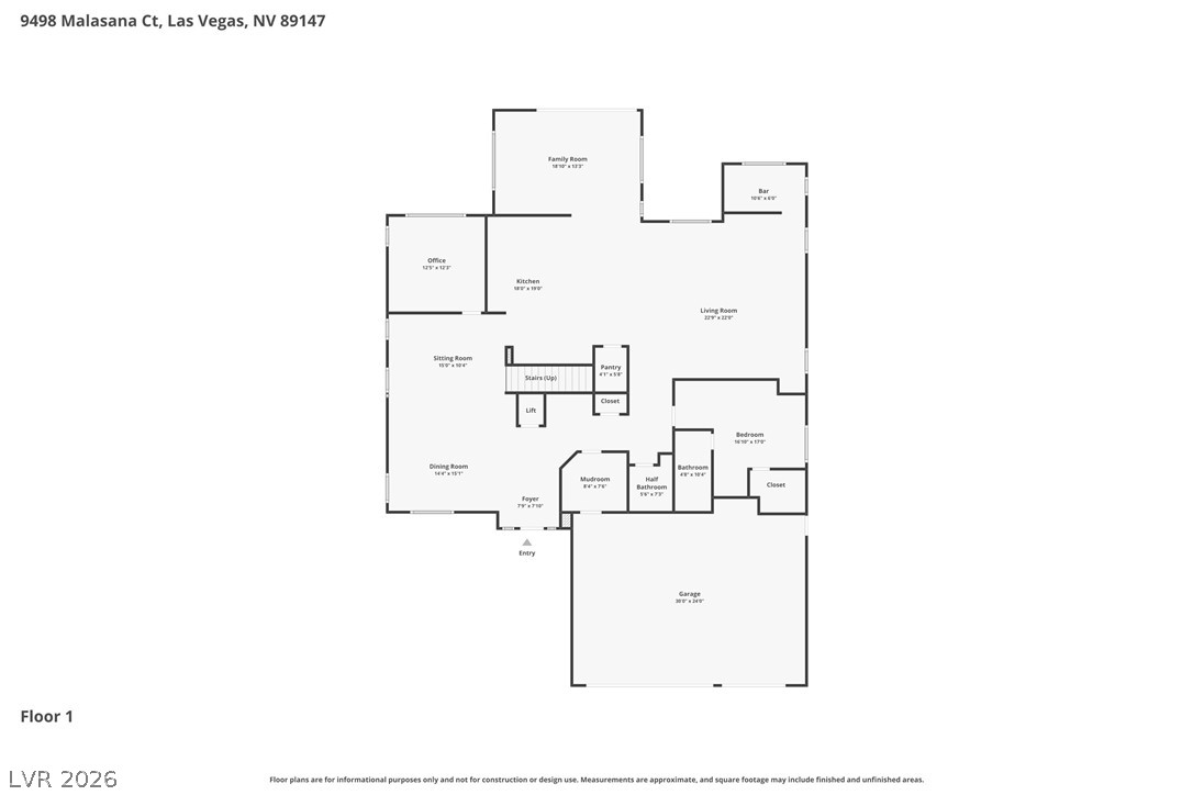 9498 Malasana Court Las Vegas NV 89147