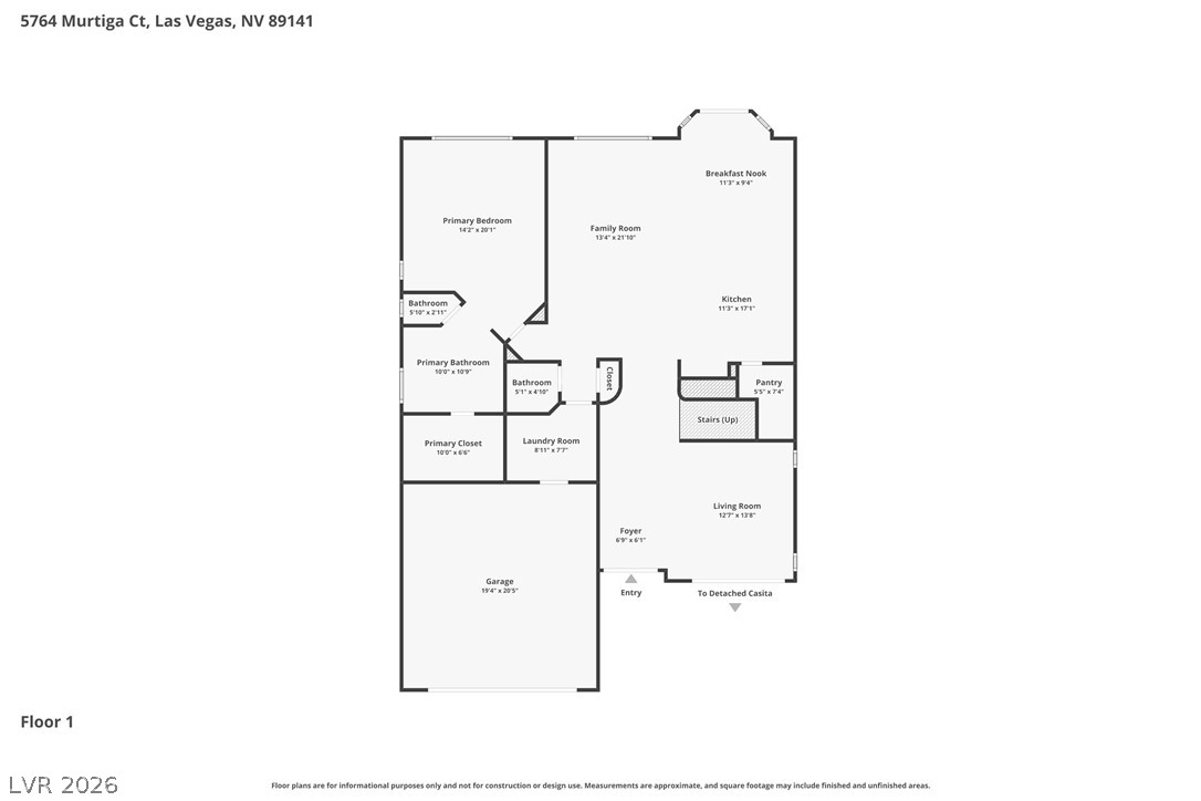5764 Murtiga Court Las Vegas NV 89141