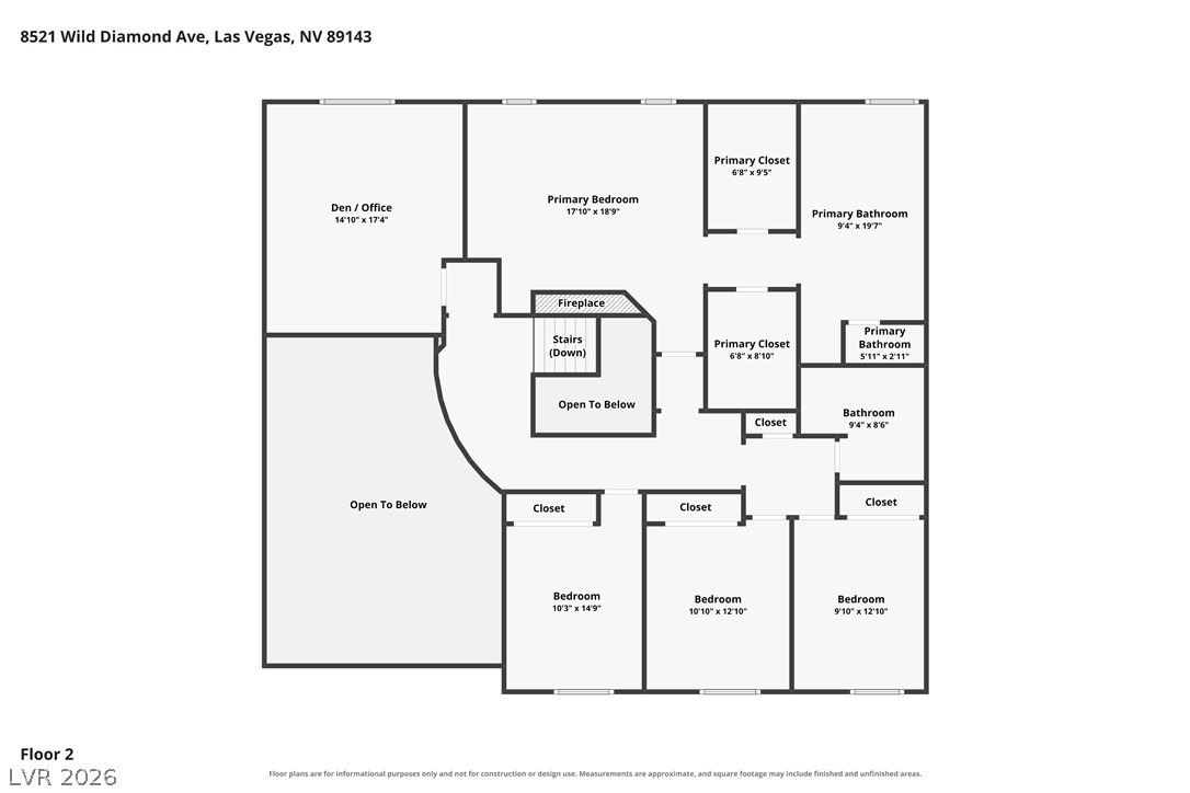 8251 Wild Diamond Las Vegas NV 89143