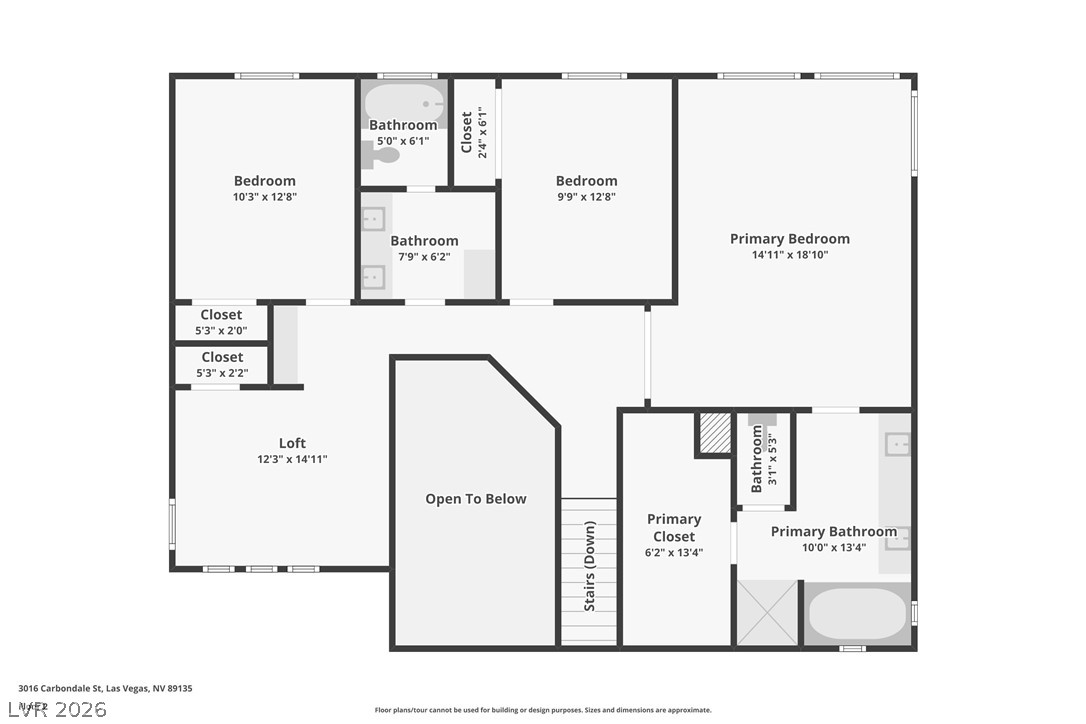 3016 Carbondale Street Las Vegas NV 89135