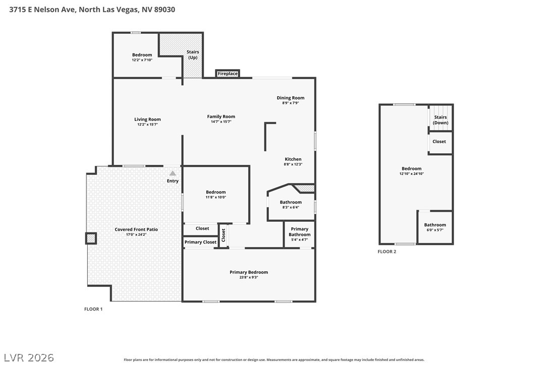 3715 East Nelson Avenue North Las Vegas NV 89030