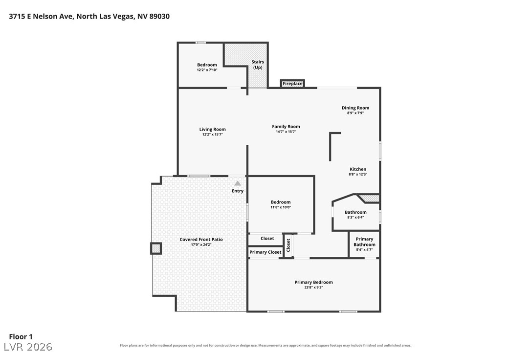 3715 East Nelson Avenue North Las Vegas NV 89030