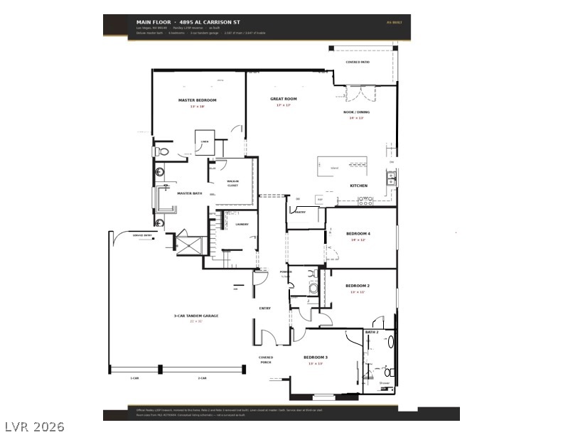 4895 Al Carrison Street Las Vegas NV 89149