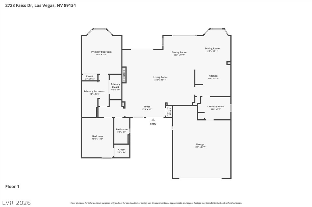 2728 Faiss Drive Las Vegas NV 89134