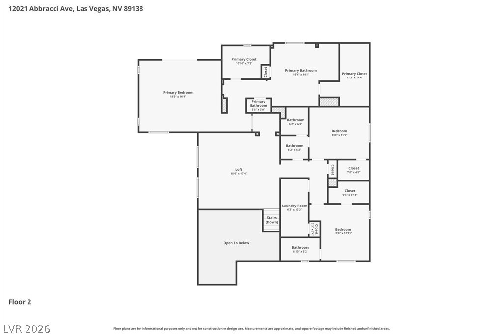 12021 Abbracci Avenue Las Vegas NV 89138