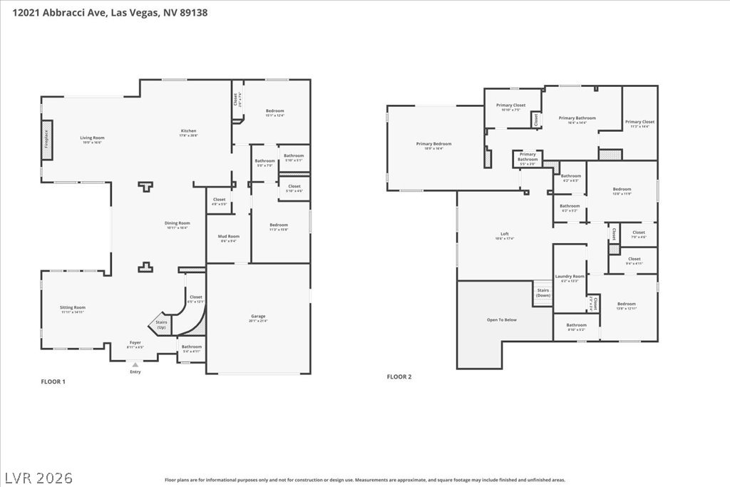 12021 Abbracci Avenue Las Vegas NV 89138