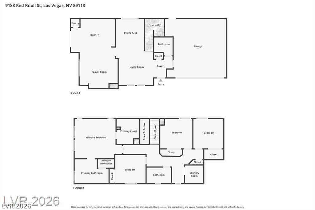 9188 Red Knoll Street Las Vegas NV 89113