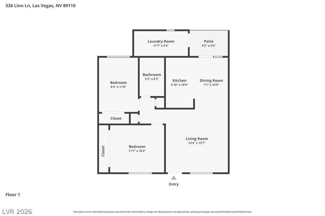 326 Linn Lane Las Vegas NV 89110