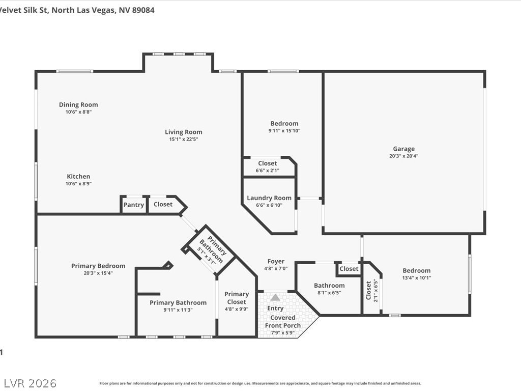 6515 Velvet Silk Street North Las Vegas NV 89084