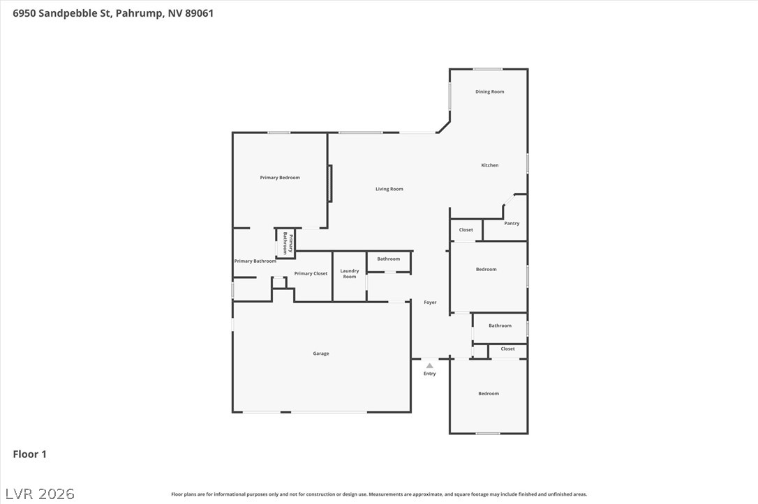 6950 Sandpebble Street Pahrump NV 89061