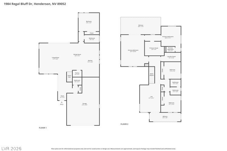 1984 Regal Bluff Drive Henderson NV 89052