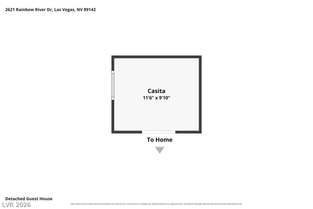 2621 Rainbow River Drive Las Vegas NV 89142