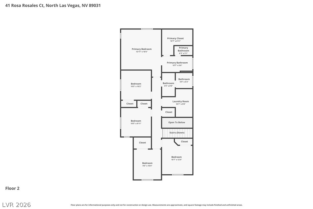 41 Rosa Rosales Court North Las Vegas NV 89031