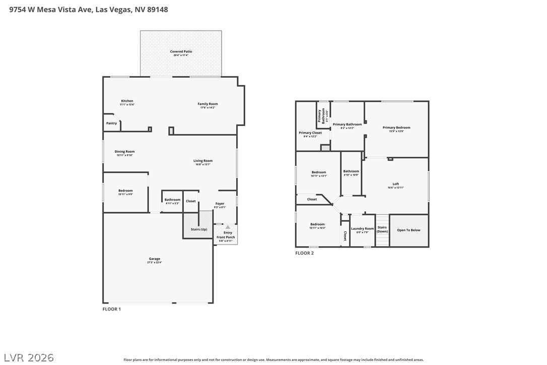 9754 West Mesa Vista Avenue Las Vegas NV 89148