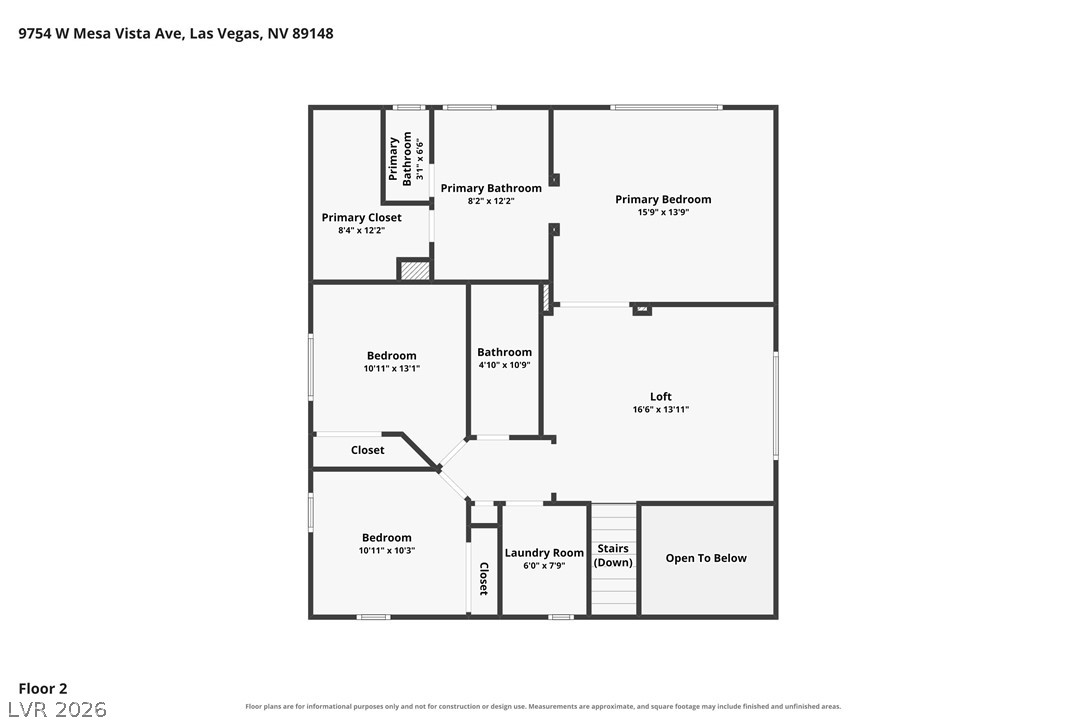 9754 West Mesa Vista Avenue Las Vegas NV 89148